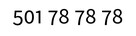 Złoty nr telefonu 501 78 78 78 - 4