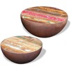 vidaXL Dwa stoliki kawowe na kształt misy z drewna odzyskane - 3