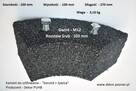 Ściernica segmentowa do szlifowania betonu (korund/żywica) - 1