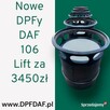 Nowy DPF DAF XF 106 po LIFT 2450zł Gubin - 3