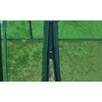 vidaXL Szklarnia ogrodowa z trzema otworami wejściowymi - 4