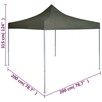vidaXL Profesjonalny, składany namiot imprezowy, 2x2 m, stal - 9