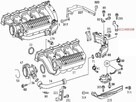 Nowy MOCNY króciec przy EGR Mercedes 6111400108 OM611/OM612 - 6