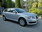 Audi A3 1.6 MPI 102KM SPORTBACK Klimatronic Isofix Alu Serwis Gwarancja - 4