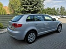 Audi A3 1.6 MPI 102KM SPORTBACK Klimatronic Isofix Alu Serwis Gwarancja - 5