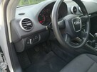 Audi A3 1.6 MPI 102KM SPORTBACK Klimatronic Isofix Alu Serwis Gwarancja - 12