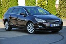 Opel Astra 1,4 Benz Turbo 140KM Xenon Led Skóry PDC Alufelgi komputer 1 Wł. - 11