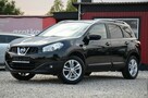 Nissan Qashqai+2 Czarny Opłacony 2.0i 16V Lift 7 Foteli Navi Kamera Klimatronik Alu - 3