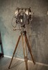 Lampa podłogowa Vintage loft reflektor teatralny lata 60 PRL - 1