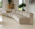 Sofa modułowa (3 elementy) materiał odporny na zabrudzenia - 1