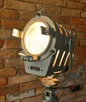 Lampa podłogowa Vintage loft reflektor teatralny lata 60 PRL - 13