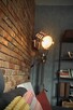 Lampa podłogowa loft Vintage reflektor filmowy PRL 1964 r - 1