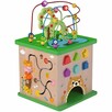 TOOKY TOY Kostka Edukacyjna Sorter Labirynt Przeplatanka Zwi - 4