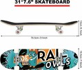 Deskorolka WeSkate Skateboard 79x20cm - 1