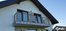 Balustrada tarasowa Fello STANDARD balkon taras aluminium - 2