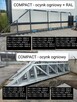 Brama przesuwna panelowa 4m SUPREME, ocynk+RAL, 5m 6m - 15