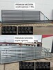 Brama przesuwna panelowa 4m SUPREME, ocynk+RAL, 5m 6m - 11