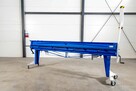 Zaginarka do blachy 3 m. Giętarka M20x3000/0,6 mm z nożem. - 4