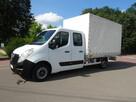 Opel Movano 7-osobowy L5 Skrzynia z plandeką 4 m. Salon PL - 1