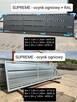 Brama przesuwna panelowa 4m SUPREME, ocynk+RAL, 5m 6m - 5