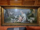 Obraz zabytkowy Św. Franciszek 140x70cm - 11