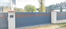 Ogrodzenia metalowe poziome z montażem. Panele palisadowe - 3