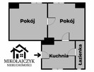 2 pokoje / Korsze / 45 m2 / bezczynszowe / ogródek - 11