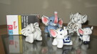 Słonie z porcelany , całe stado - 3