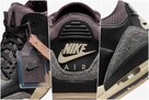 Nike AIR JORDAN 3 A Ma Maniére Black and Flat Pewter / FZ481 - 11