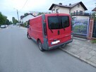 Opel Vivaro furgon 3 osobowy 2001 czerwony - 3