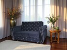 Sofa Chester dwuosobowa do spania z pojemnikiem NOWA kanapa - 12
