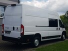 Fiat Ducato 7-OSÓB L4H3 MAXI DŁUGI WYSOKI BRYGADÓWKA JUMPER BOXER KLIMA TEMPOMAT - 4