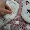 Kapcie damskie kotki – puszyste i urocze, 26 cm - 4