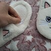 Kapcie damskie kotki – puszyste i urocze, 24,5cm - 3