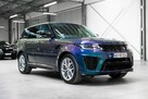 Land Rover Range Rover Sport SVR 5.0 V8 575KM. Spectral Blue SVO. Przeczytaj opis. Wzorowy. - 3