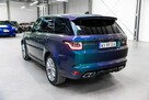 Land Rover Range Rover Sport SVR 5.0 V8 575KM. Spectral Blue SVO. Przeczytaj opis. Wzorowy. - 7