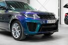 Land Rover Range Rover Sport SVR 5.0 V8 575KM. Spectral Blue SVO. Przeczytaj opis. Wzorowy. - 11
