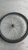 Koło 24 mtb przód z opona i dętką st.dobry+ - 2