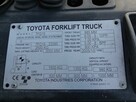 Wózek widłowy unoszący Toyota Geneo 7FG15 - 11