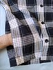 Koszula męska w kratę z długim rękawem i kieszeniami - 5