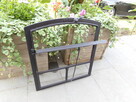 Stare okno loft retro lustro grill ogrodzenie 52x57 - 2