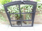 Stare okno loft retro lustro grill ogrodzenie 52x57 - 5