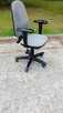Fotel biurowy Nowy styl Bravo szary czarny fotele krzesła - 6