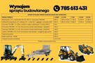 WYNAJEM WYPOŻYCZALNIA MINIŁADOWARKA ŁADOWARKA KRAJ 1,9T - 1
