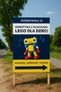TABLICA SZYLD INFORMACYJNA DO BIURA PARKING 100x50 250cm - 6