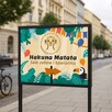 TABLICA SZYLD INFORMACYJNA DO BIURA PARKING 100x50 250cm - 8