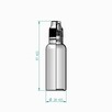 Butelki PET 30ml z zakrętką – do perfum, olejków, kosmetyków - 6