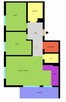 3-pokojowy apartament 59,5m2 na kameralnym osiedlu - ul. Lin - 1