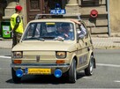 Auto do ślubu Wołga Fiat 126p zabytkowe prl radiowóz milicja - 2