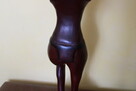 Rzeźba - AFRYKAŃSKA DAMA - DREWNO 74 cm. - 10